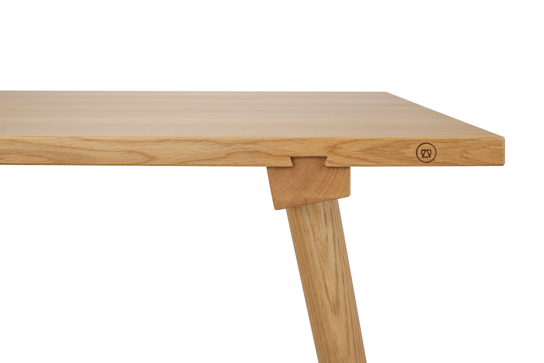 NIKKLAS en Anton de chêne Holzmanufaktur élégance bois Table – naturelle Doll –